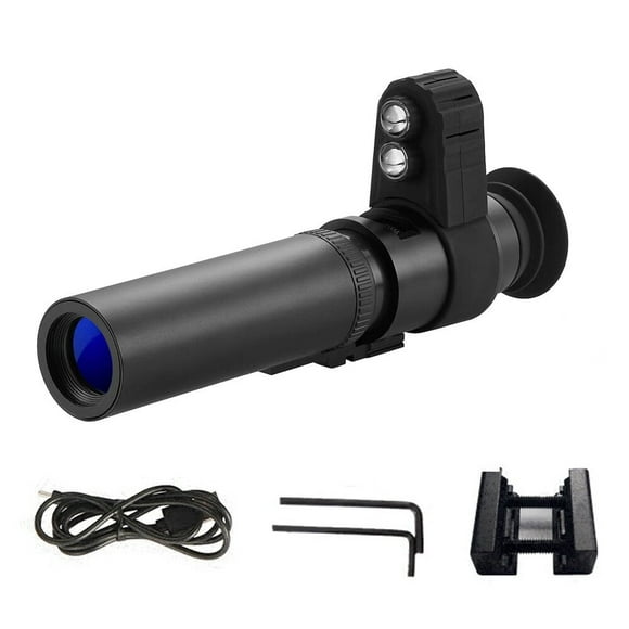 Cross Cursor Digital 8-24X Night Vision Monocular 850nm Infrared Scope for Hunting
