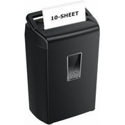 Cross Cut Paper Shredder, 5.5 Gal Home Office Heavy Duty Shredder for Credit Card, Staple, Clip with Transparent Window
