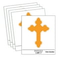 thumbnail image 1 of Cross Doodle Christian Car Window Bumper Water Bottle Phone Tablet Laptop Waterproof Vinyl Decal Sticker Set 5-Pack - Gloss Finish - 5.0", 1 of 7