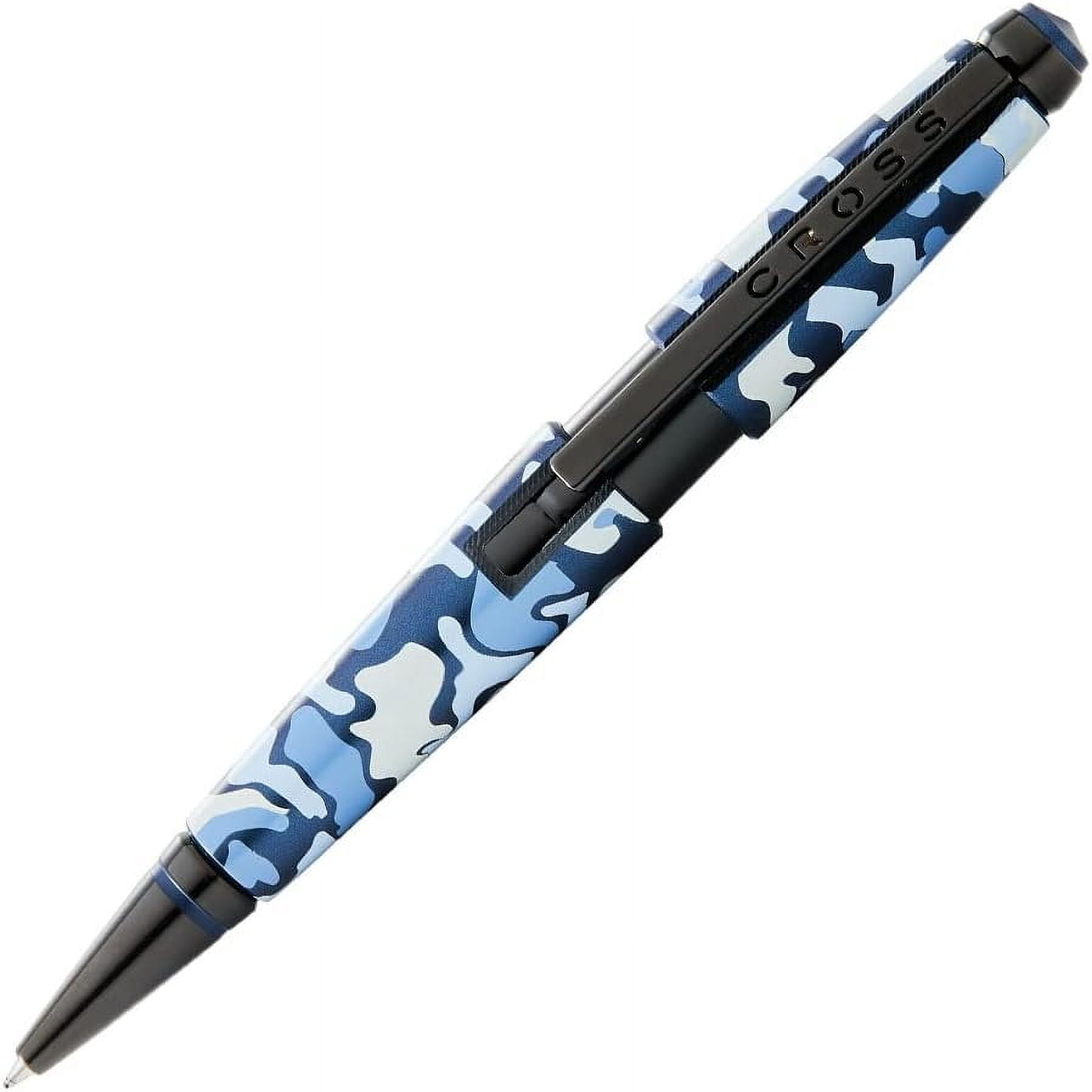 Cross Edge Blue Camo Gel Rollerball Pen