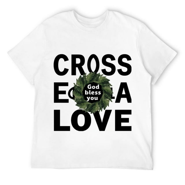 Cross Equals Love On Halloween Party Funny Ghost TShirt