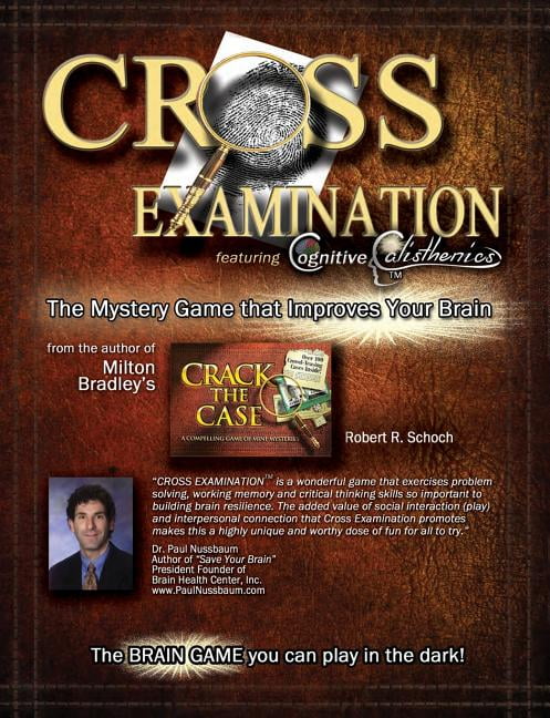 Cross Examination: The Mystery Game That Improves Your Brain (Paperback)