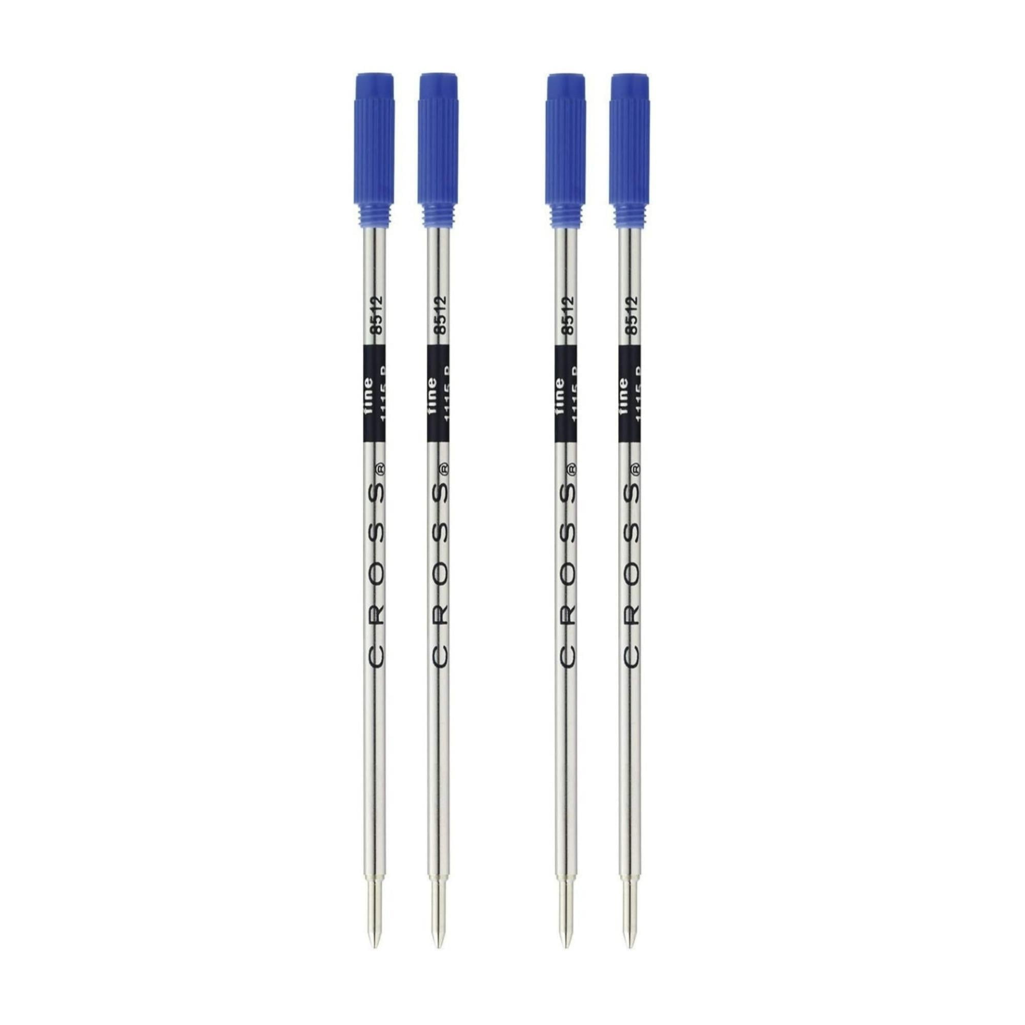 Cross Fine Tip Ballpoint Pen Refill Bundle (4-Pack)