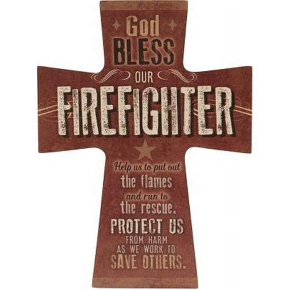 Cross-Firefighter (Everyday Heroes) (7.5 x 10)
