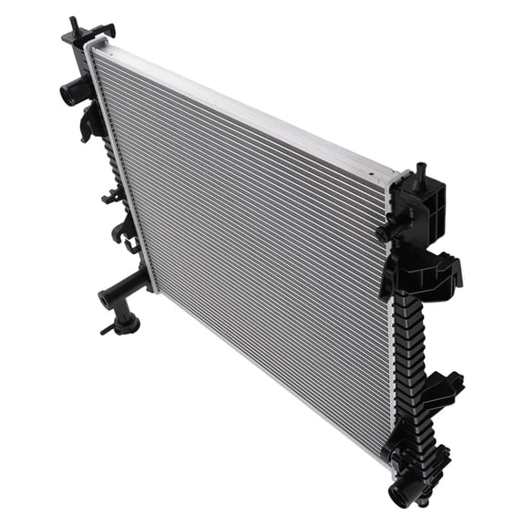 Cross Flow Aluminum Core Radiator for Dodge Durango 5.7L 2015-2020, Engine Cooling System Replacement, Fits OEM 68232592AB, 13700, CH3010375, RA13700C, 25.03x20.39x1.02 in