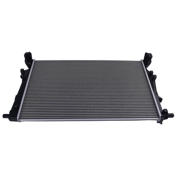 Cross Flow Aluminum Radiator Assembly for Chrysler 200 2.4L/3.6L 2015-2017 & Jeep Cherokee 2.4L 2014-2018, Engine Cooling Replacement, DPI13400 68197299AA CU13400 A13400