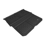 Cross Fold Kagu Back Behind 2nd Row Cargo Liner for 2016-2021 Honda Pilot, Black