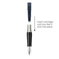 thumbnail image 1 of Cross Fountain Pen Ink Cartridge - Black (six per card), 1 of 7