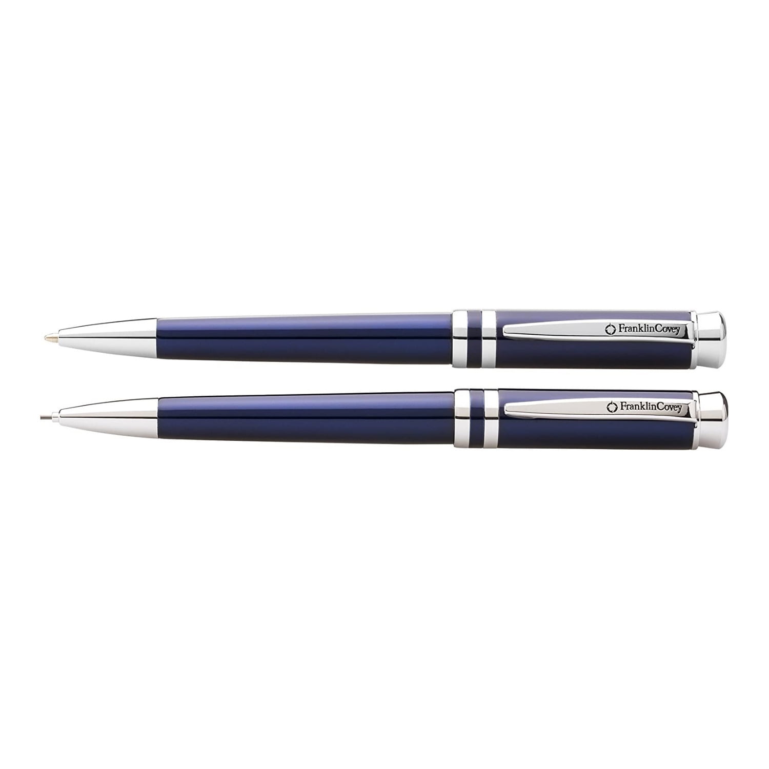 Cross Franklin Covey Freemont Royal Blue Ballpoint Pen and Pencil Gift