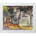 thumbnail image 1 of Cross, Henri Edmond 14x12 White Modern Wood Framed Museum Art Print Titled - The Pine Wood (Provence), 1 of 4