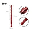 thumbnail image 1 of Cross Hex Drill Bit Set for Concrete Porcelain Tile Glass Metal Drill Bits Kit 8Mm, 1 of 6
