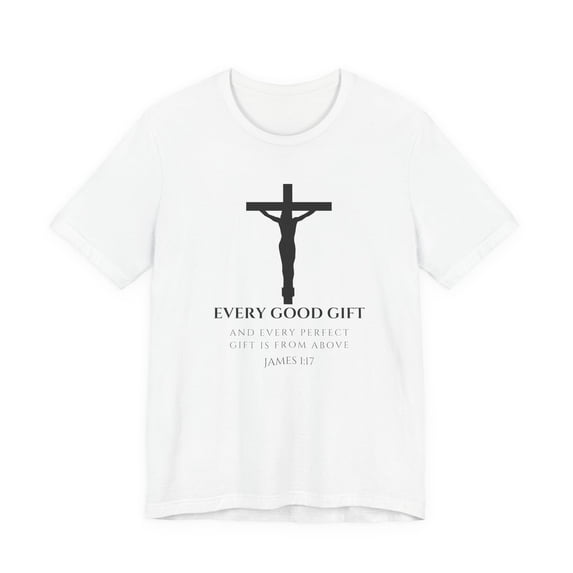 Cross James 1:17 E Scripture Christian Gift Casual Design For ...