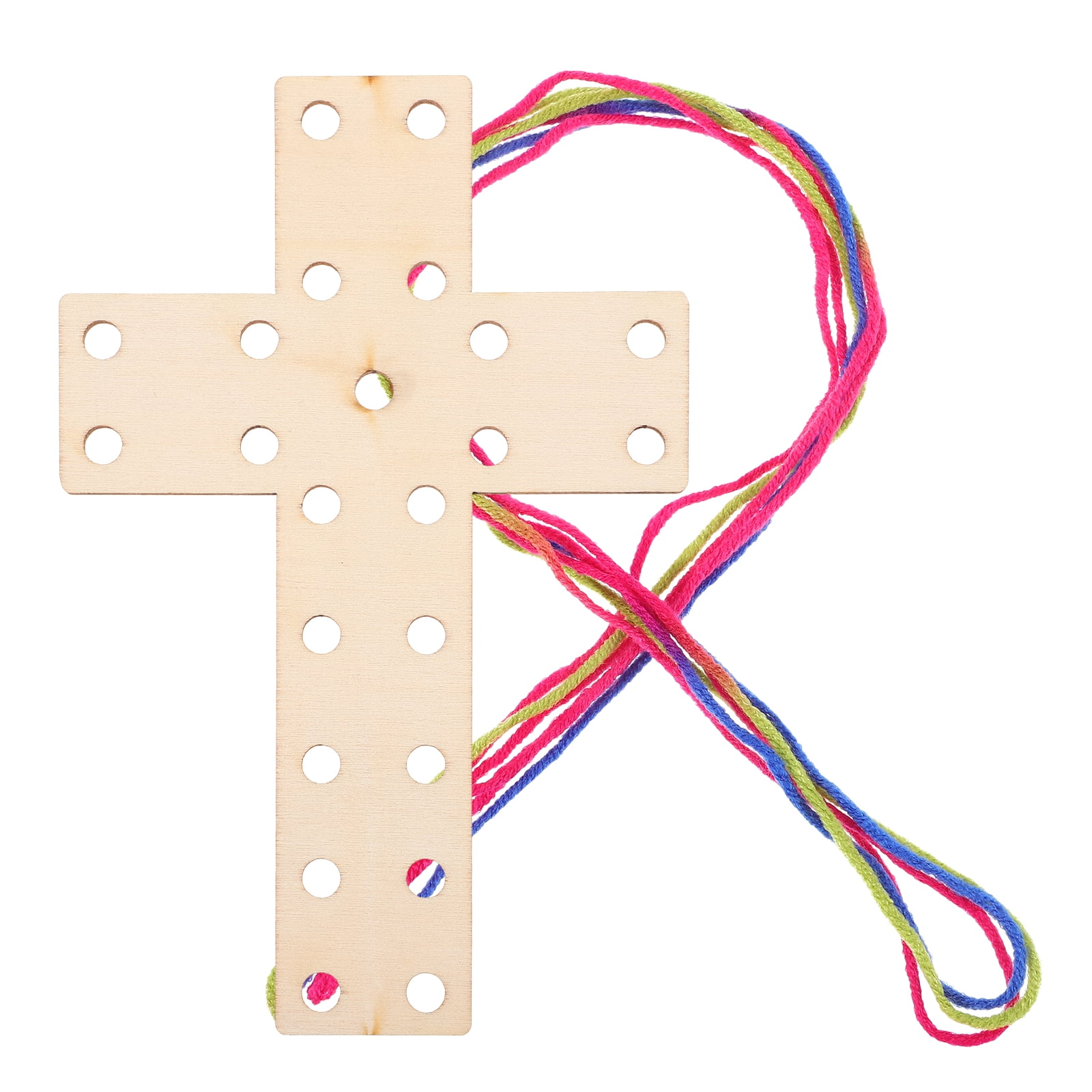 Cross Kit Wood Cross Stitch Project Cross Stitch Floss Organizer Cross ...