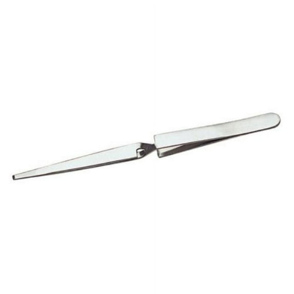 Cross Lock Utility Tweezer Negative Locking Blunt Tip 6-1/2 Inches | TWZ-947.00