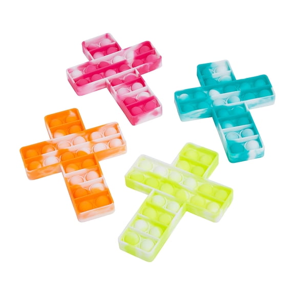 Cross Lotsa Pops Popping Toys - 6 Pieces