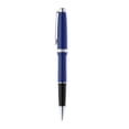 thumbnail image 1 of Cross Lume Deep Sea Blue with Polished Chrome Appointments Rollerball Pen, 1 of 5