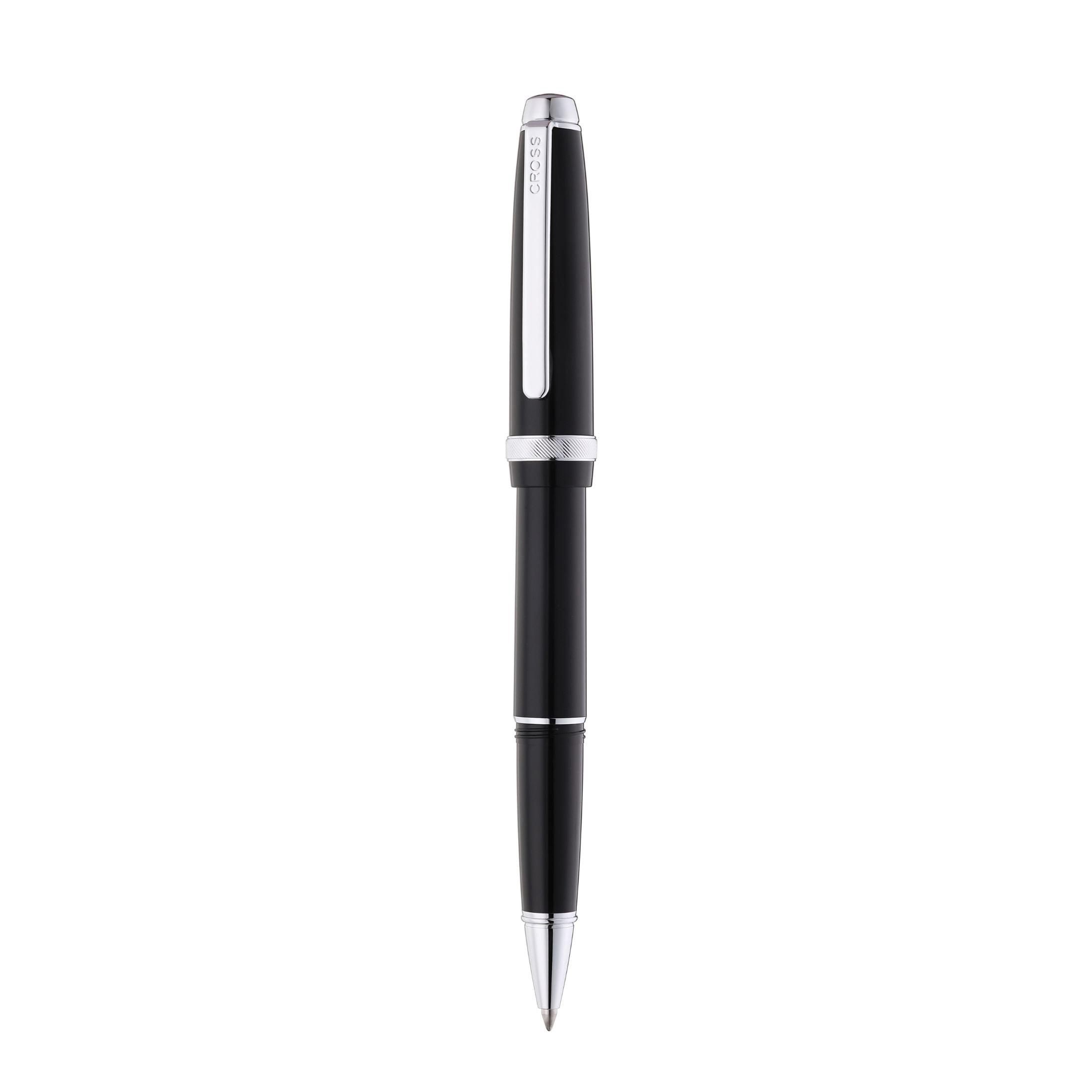 Cross Lume Obsidian Black with Polished Chrome Appointments Rollerball Pen