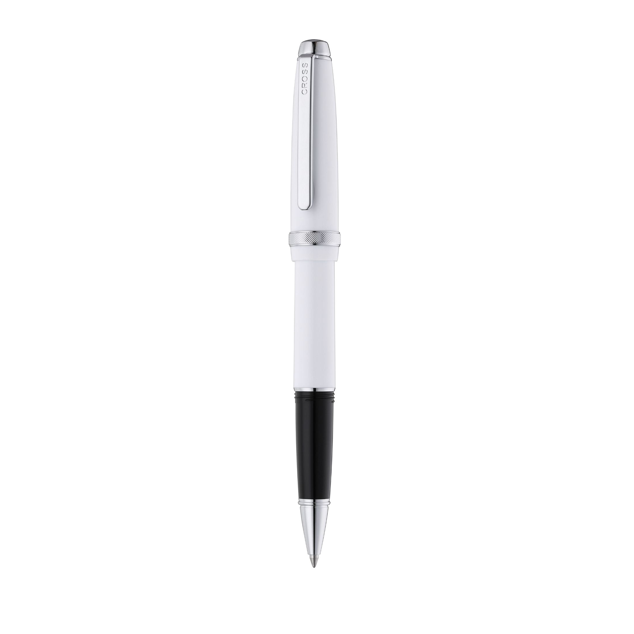 Cross Lume Porcelain White with Polished Chrome Appointments Rollerball Pen