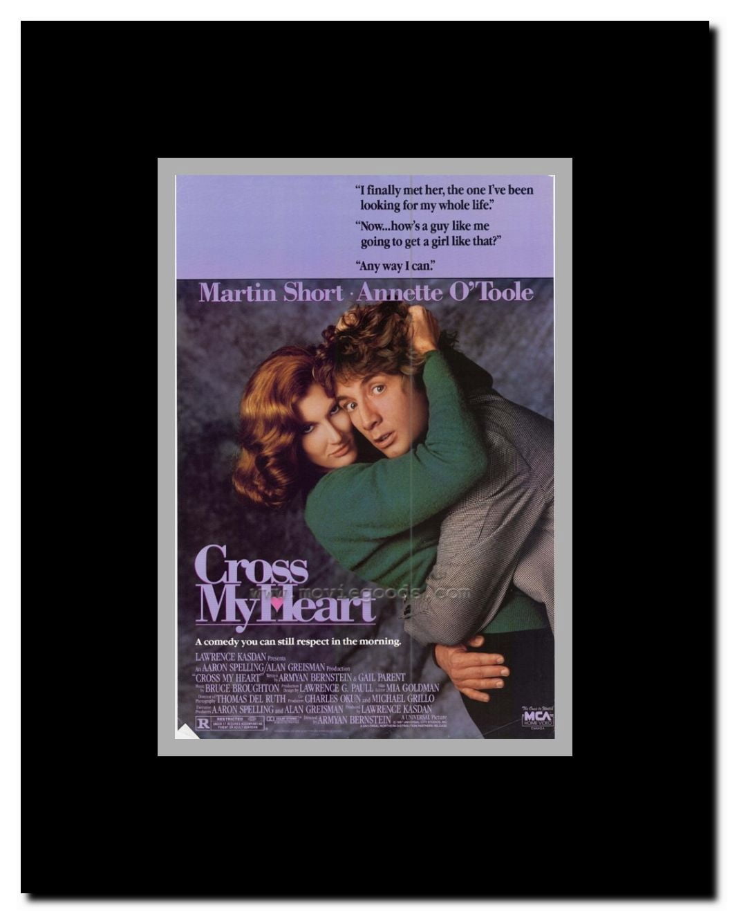 Cross My Heart Framed Movie Poster