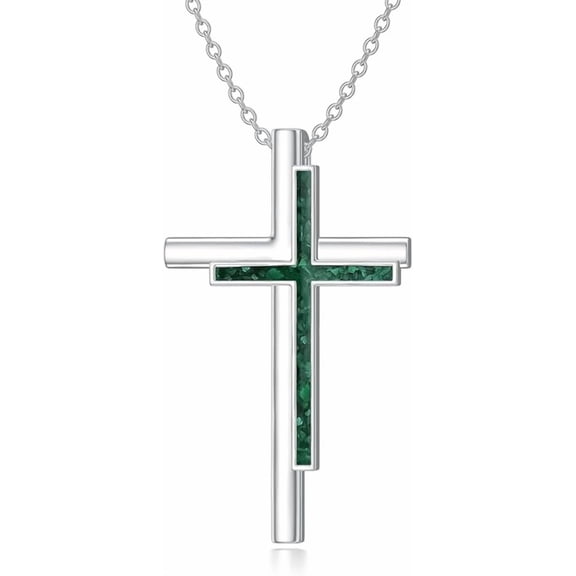 Cross Necklace for Women 925 Sterling Silver Cross Pendant Necklace Cross Jewelry Gifts for Women