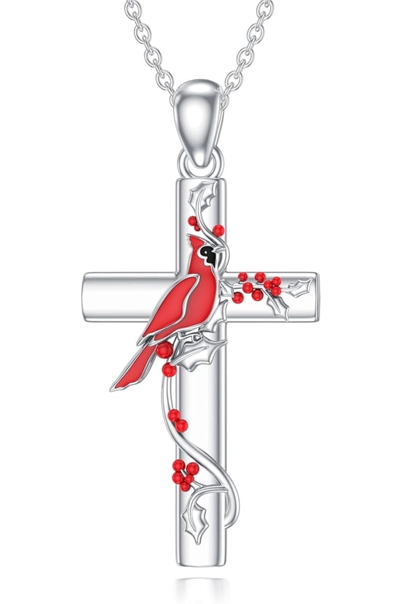 Cross Necklaces for Women 925 Sterling Silver Hummingbird Bee Ladybug Tree of Life Butterfly Infinity lrish Claddagh Necklace Jewelry Gifts