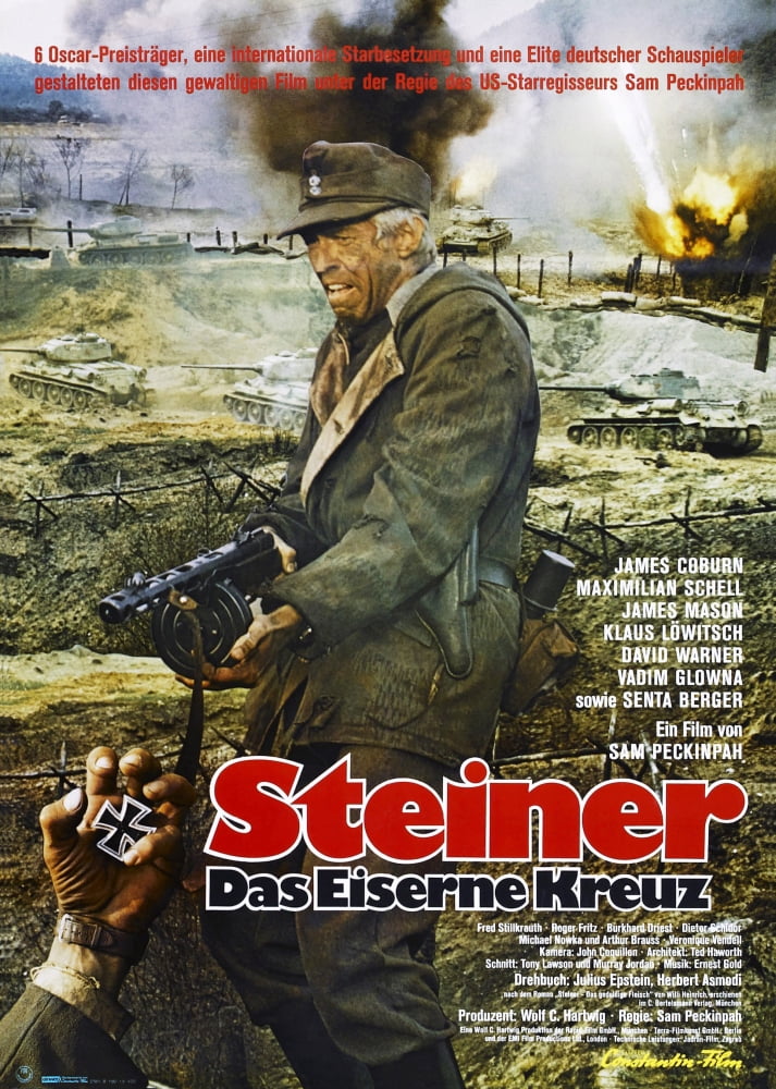 Cross Of Iron Stretched Canvas - (18 x 24)