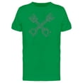 thumbnail image 1 of Cross Pistons Sketch Tee Men's -Image by Shutterstock, 1 of 1