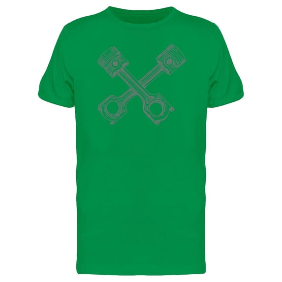 Cross Pistons Sketch Tee Men's -Image by Shutterstock