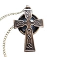 thumbnail image 1 of Cross Pocket Watch Anti-Tarnish Christian Cross Necklace Watch, WP-37, 1 of 7