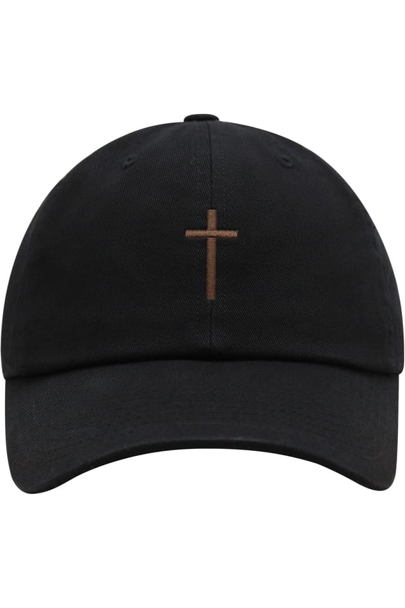 Cross Premium Dad Hat Embroidered Cotton Baseball Cap Christian Jesus Unisex