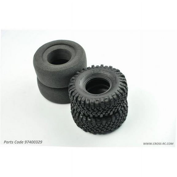Cross Rc Blackrock Tires Pr. Super Soft W/2-Stage Inserts
