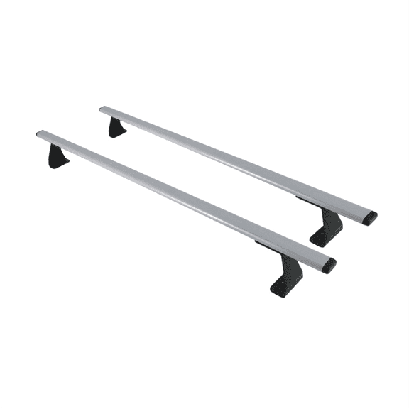Cross Rail Roof Rack Fits Ford Tourneo Custom 2013-2023 Gray | Adjustable Aluminum Heavy Duty 300 LBS Anti-Theft Lock Cargo Carrier Rooftop Crossbar Accessories for Bike, Basket, Snowboard, Luggage