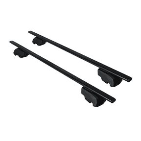 Cross Rail Roof Rack Fits Jeep Commander 2021-2026 Black | Adjustable Aluminum Heavy Duty 300 LBS Anti-Theft Lock Cargo Carrier Rooftop Crossbar Accessories for Bike, Basket, Snowboard, Luggage