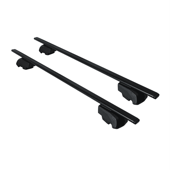 Cross Rail Roof Rack Fits Mini Clubman 2015-2026 Black | Adjustable Aluminum Heavy Duty 300 LBS Anti-Theft Lock Cargo Carrier Rooftop Crossbar Accessories for Bike, Basket, Snowboard, Luggage
