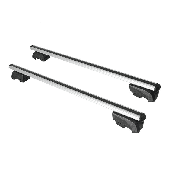Cross Rail Roof Rack Fits Mini Countryman 2010-2016 Gray | Adjustable Aluminum Heavy Duty 300 LBS Anti-Theft Lock Cargo Carrier Rooftop Crossbar Accessories for Bike, Basket, Snowboard, Luggage