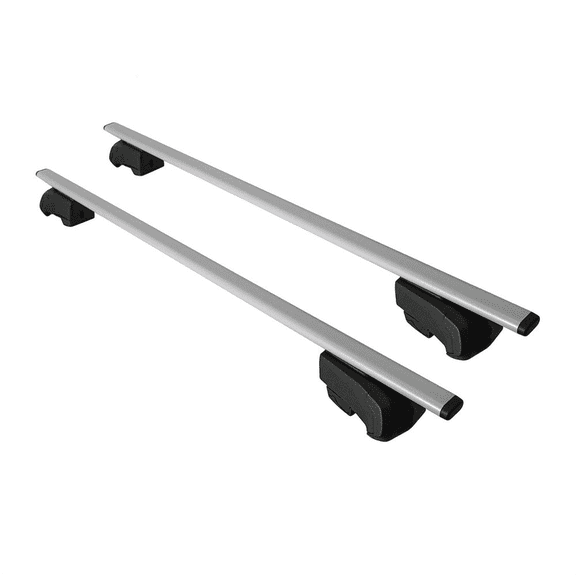 Cross Rail Roof Rack Fits Mini Countryman 2010-2016 Gray | Adjustable Aluminum Heavy Duty 300 LBS Anti-Theft Lock Cargo Carrier Rooftop Crossbar Accessories for Bike, Basket, Snowboard, Luggage