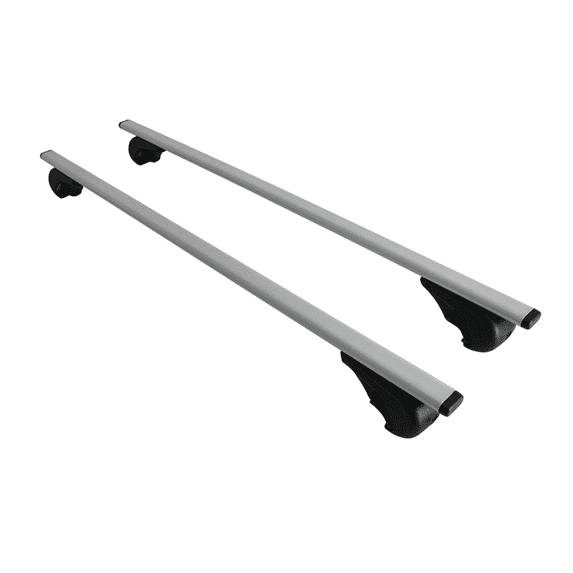 Cross Rail Roof Rack Fits Opel Omega 1999-2003 Gray | Adjustable ...