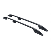 Cross Rail Roof Rack Fits Toyota Proace 2017-2026 Black | Adjustable Aluminum Heavy Duty 300 LBS Anti-Theft Lock Cargo Carrier Rooftop Crossbar Accessories for Bike, Basket, Snowboard, Luggage