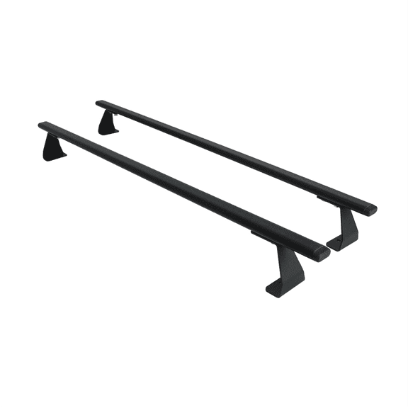 Cross Rail Roof Rack Fits Volkswagen Caddy 2010-2015 Black | Adjustable Aluminum Heavy Duty 300 LBS Anti-Theft Lock Cargo Carrier Rooftop Crossbar Accessories for Bike, Basket, Snowboard, Luggage