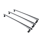 Cross Rail Roof Rack Fits Volkswagen Id.buzz 2022-2026 Gray | Adjustable Aluminum Heavy Duty 300 LBS Anti-Theft Lock Cargo Carrier Rooftop Crossbar Accessories for Bike, Basket, Snowboard, Luggage