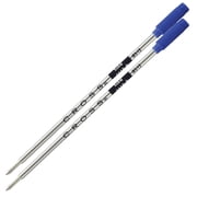 Cross Universal Ballpoint Pen Refill, Fine Point, Blue, 2-Pack 8512-2