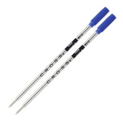 Cross Universal Ballpoint Pen Refill, Fine Point, Blue, 2-Pack (8512-2)