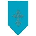 thumbnail image 1 of Cross Rhinestone Bandana Turquoise Large, 1 of 1