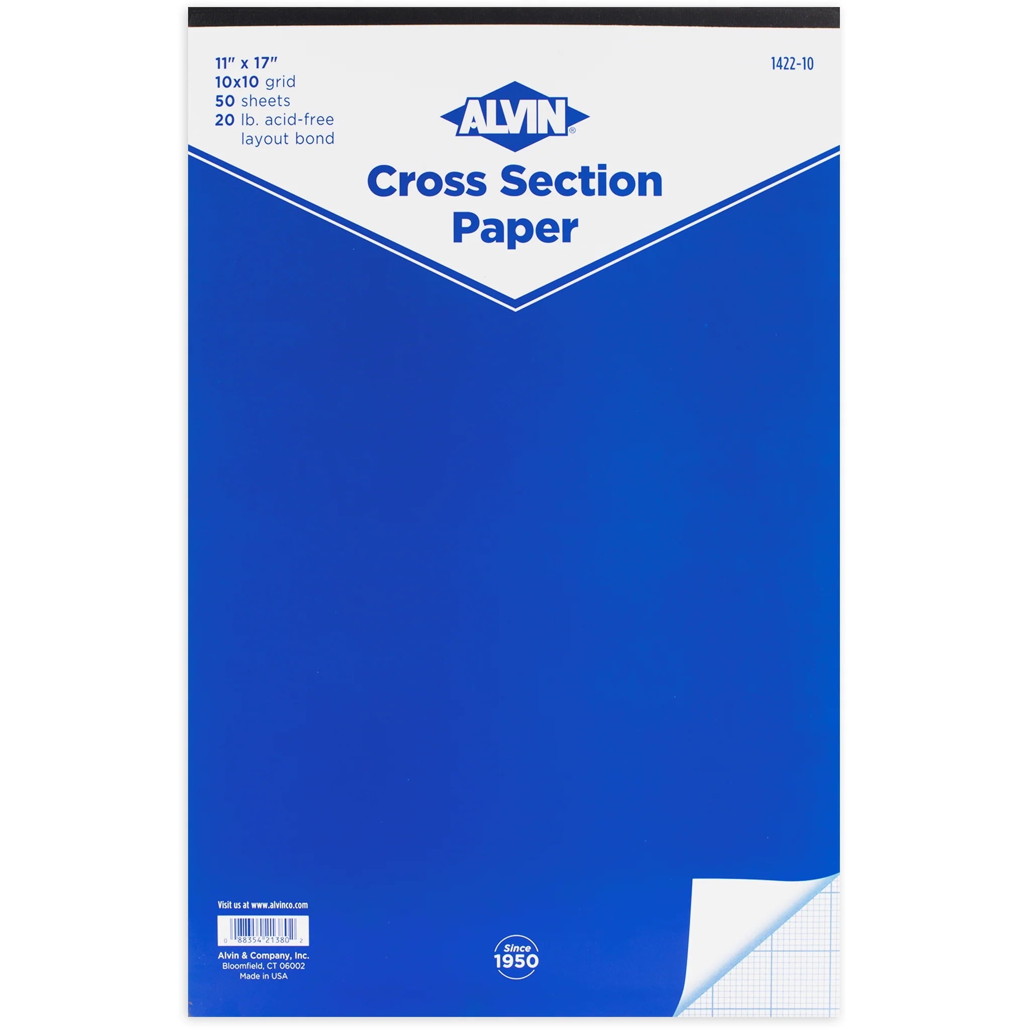 Cross Section Graph Paper Pad   50 Sheet Available In 4x4, 8x8 Or 10x10 