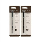 Cross Selectip Rollerball Refill Med. Pnt Black For Ballpnt Pen 2 Refills 8523