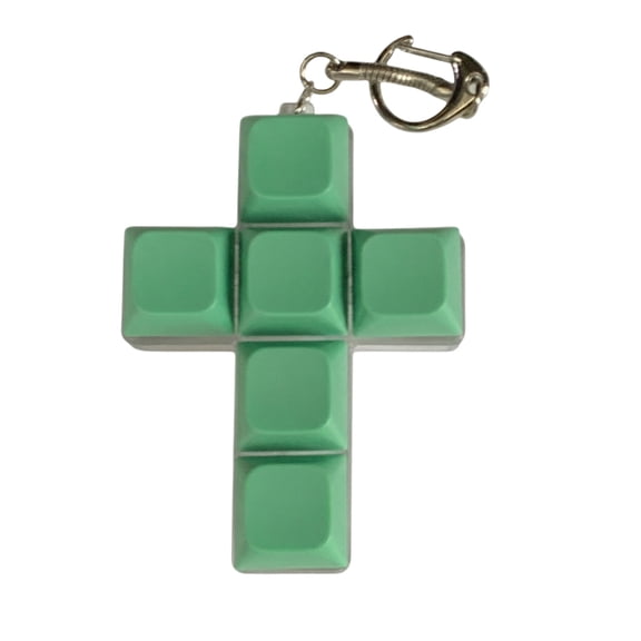 Cross Shaped Squishy Fidget Toys for Adults Mechanical Keyboard Feel Sensory Gadget Soft Tactile Office Desk Accessory Rebound Pressure Relief Tool 1 Pack