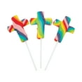 thumbnail image 1 of Cross-Shaped Swirl Lollipops, 12 Pieces, Easter Candy, Religious Party Favors, 1 of 3