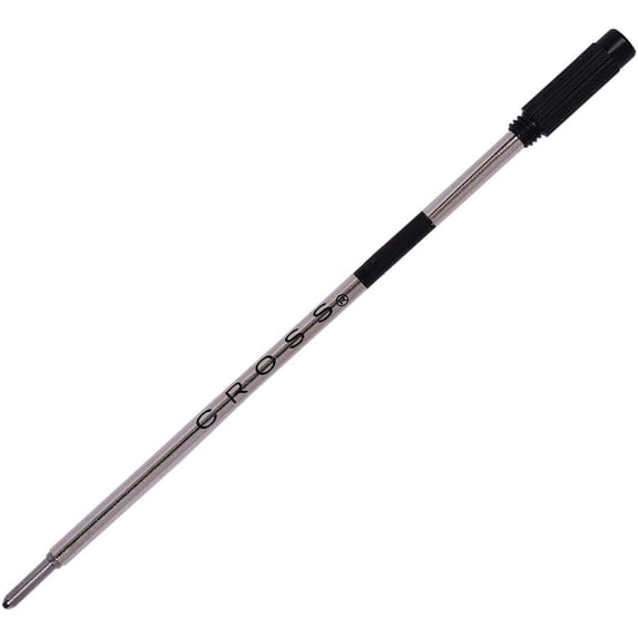 Cross Ballpoint Pen Refill - Black - Broad - Packaged One Per Card