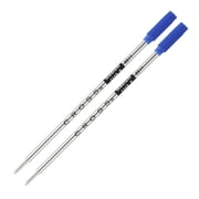 Cross 8511-2 Refills for Ballpoint Pens, Medium, Blue Ink, 2/Pack (85112)