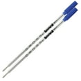thumbnail image 1 of Cross 8511-2 Refills for Ballpoint Pens, Medium, Blue Ink, 2/Pack (85112), 1 of 8